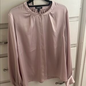 Express Women's Pink Blouse